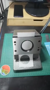 GN 58mm Circle Die Cutter Machine for Button Pin Badge Making Paper Cut Machine for DIY Button
