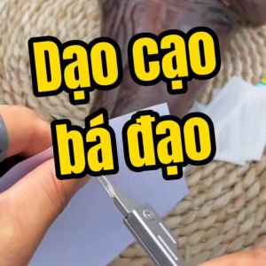 Dao Gấp Thép Carbon Soika SK-P05 Bao Gồm 10 Lưỡi Dao Số 24 Dao Gấp Thiết Kế Kín Đáo Bảo Hành 1 Đổi 1 Cán Bạc Chất Lượng Cao - Lazada