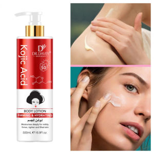 Kem Dưỡng Thể Chống Nắng DR.DAVEY Kojic Acid 500ml Dung Tích Lớn Dưỡng Ẩm Cho Da Hỗn Hợp