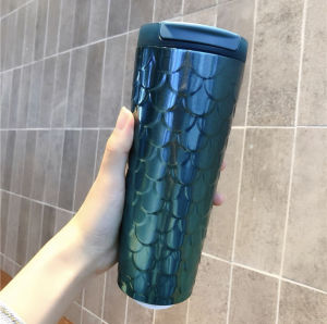 Starbucks Coffee Ombré Fish Scales Stainless Steel Tumbler