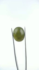 Natural Batu Akik Ijo Lumut Serpentine Jamin Giwang