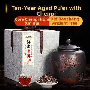 DIANPINHAO | Old Arbor 10-Year-Old Aged New Huizhi Mandarin Puer Tea