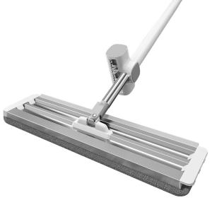 TEITEIRO | Hands-free Cleaning Flat Mop Tiles Use
