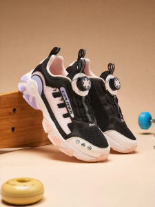 XTEP | Breathable Mesh Summer Running Shoes Shock Absorption For Middle and Older Girls
