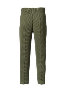 Casual Loose Straight Leg Mens Pants High Waist Pleated Polyester Blend Fiber All Season Basic Color Trendy JF135