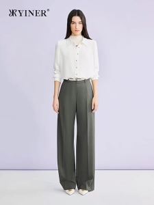 Light Business Summer New Mulberry Silk Turn-down Collar Shirt