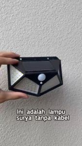 【Beli 1 gratis 1】lampu dinding tenaga surya digunakan di rumah lampu taman tenaga surya otomatis IP67 Tahan Air lampu taman tenaga Sensor Gerak Sinar Matahari