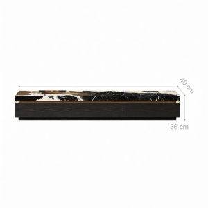 Modern Minimalist Wall Fireplace TV Cabinet