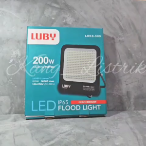 LUBY LAMPU SOROT LUBY 200W LBKS-505 / LAMPU LED SOROT 200WATT LUBY LBKS505