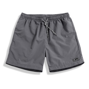 Luoke Large and Thin Quick Drying Beach Pants Casual 5 Point Shorts Sports Quick Drying Pants