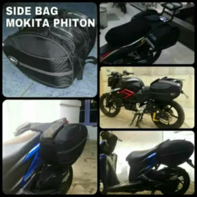 side bag motor mokita phyton untuk motor universal