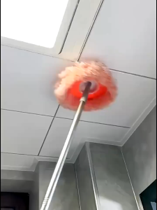 【SG Dliver】Adjustable Telescopic Mop Sunflower Mop Adjustable Removable Washable Super Cilia Superfine Car Wash Mop Damp Duster