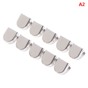 (.) 10pc Metal Shoelaces Tips Head No Tie Shoelaces Metal Lace Lock DIY Sneaker Kits