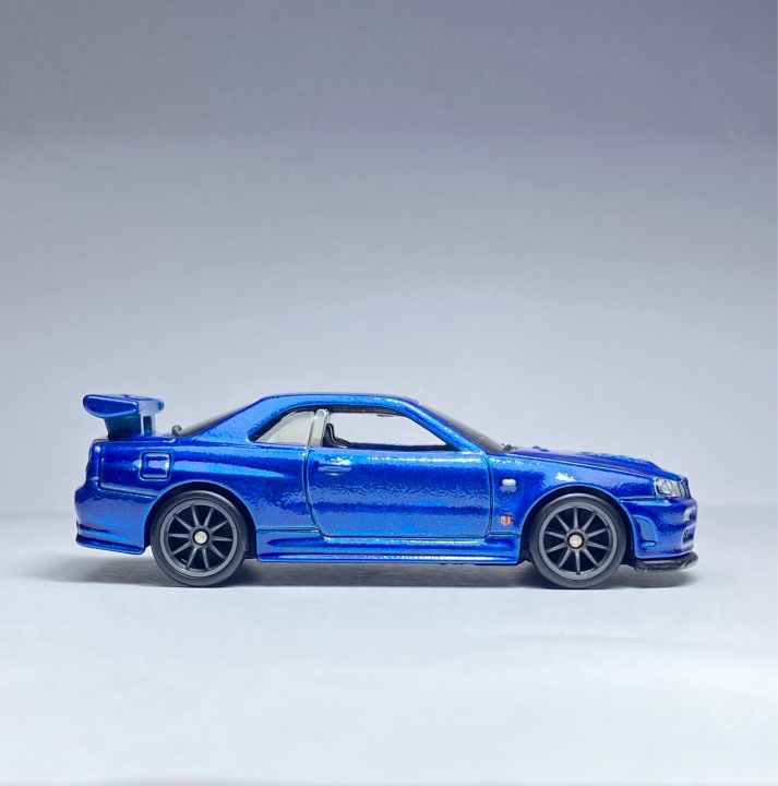Hot Wheels Premium Fast And Furious Nissan Skyline GTR BNR34 R34