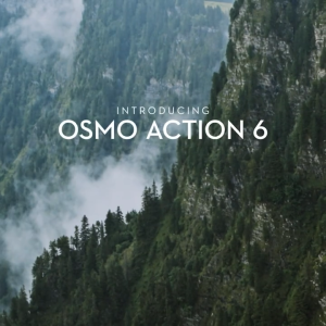 DJI Osmo Action 6 Waterproof Action Camera 8K Video Super Night Shots 1/1.1" Sensor Built-in 50GB Storag for Vlog,Travel