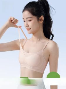 MiiOW | Áo ngực Ice Silk Thin Cup dành cho bé gái MiiOW Cat Person Áo ngực thể thao không dây thoáng khí mùa hè 2025 Áo ngực không dây