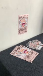 Set Stiker Desain Luffy Gear 5 Edisi Anime Trendi - Pita/Warna Pastel/Boyolong