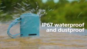 Original Sony SRS-XB100 Extra Bass Portable Bulutooth Speaker IP67 Waterproof Wireless Speaker Built Microphone Communication Noise Cancelling For IOS/Android/PC Speaker 16 Hour Battery Life Sony Speaker USB SRSXB100