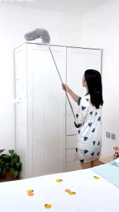 280CM Microfiber Duster Brush Household Dusting Brush Cleaner Wall Window Ceiling Curtain Car Windshield Cleaning Tool
