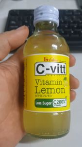 Thực Phẩm Bổ Sung Nước Chanh Vitamin C C Vitt Chai 140ml nhập khẩu Thái Lan