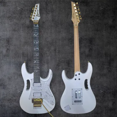 กีต้าร์ไฟฟ้า Ibanez Jem7 Steve vai แถมฟรีกระเป๋า คันโยกครบ