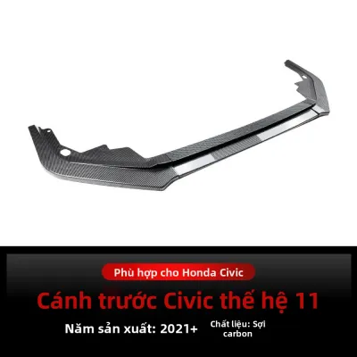 BONINGYU | Môi Cản Trước cho Civic 2021+