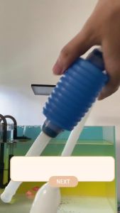 Bơm tay thay nước hút cặn bể cá cao cấp