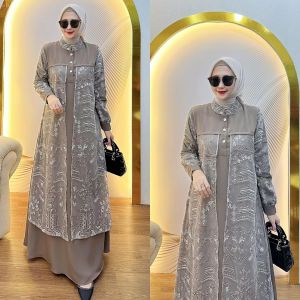 DRESS GAMIS MODE HANUM TERBARU BY ALODY
