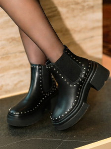 Steve Madden | Studded Platform Ankle Boots Fall Winter