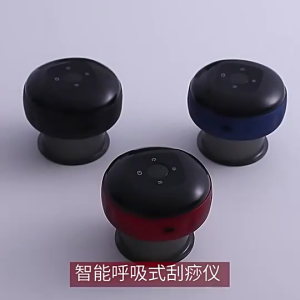 Rechargeable Multi-function Scraping (Gua sha) Device Cupping and Massaging With Warm Effect Scraping Instrument Beauty