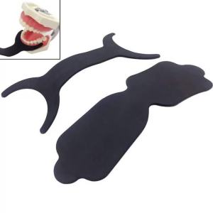 Bendable Dental Photo Contrast Board Photography Black Background Board Palatal Contraster Board Teeth Whitening Dentistry Tools