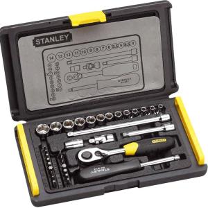 STANLEY | Automobile Repair Ratchet Wrench and Socket Tool Set Portable