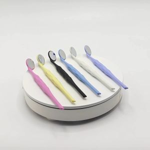 10pcs/Box Dental Lab Examination Anti Fog Double-sided Intraoral Mirror Clear and Non Ghosting Clinic Materials
