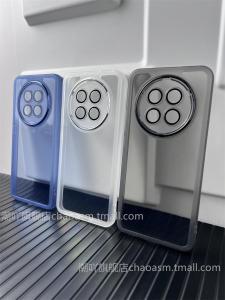 Oppo A5Pro New Soft Silicone Phone Case Thin Transparent Protective Cover Full Lens Protection Anti-Fall Light Weight for Men And Women