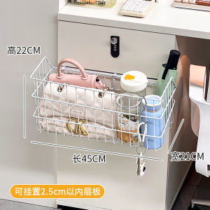 ตู้เก็บของติดผนังสำหรับโต๊ะทำงานแบบแขวน ชั้นวางของสำนักงาน ตู้หนีบเอกสาร อุปกรณ์ธุรกิจ เครื่องประดับโลหะ