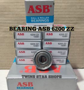 Bearing ASB 6200 ZZ 6200ZZ Kelahar Bering Laher lahar Harga Satuan / 1Pcs