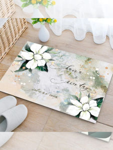 Nordic Style Customizable Anti-Slip Water Absorbent Kitchen Machine Washable Bedroom Carpet Mat Home Entrance Door Mat