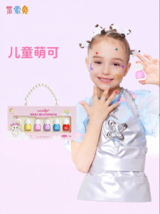 Leosotoo | Toxic-Free Peelable Water-based Kids Nail Polish Set 6 Pieces