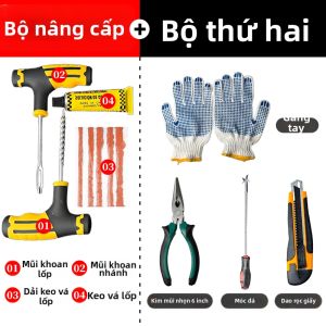 Bộ Sửa Chữa Lốp Nhanh Khẩn Cấp Cho Lốp Không Nội Thất