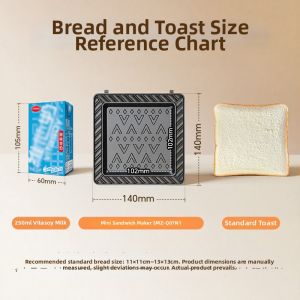 「China Plug」Bear | Multi-Function Thick Hot Press Sandwich Maker