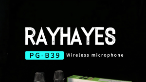 RAYHAYES Wireless Microphone Bluetooth UHF Handheld Rechargeable Dynamic Microphone for Karaoke