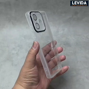 Soft Case Lens Metalic Transparan Oppo A5 Pro