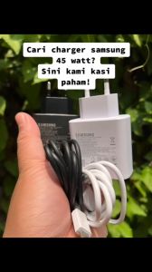 Adaptor Charger Samsung Original 45W Super Fast Charging USB C To C