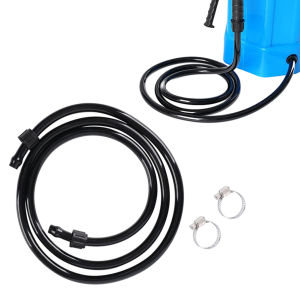 1.2 Meters PVCreplacement Hose With Fixing Clamps For Garden Sprayers Backpack Electric Sprayers 18x1.5mm Threaded Connections