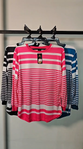 Baju Jersey Perempuan Lengan Panjang Moden Ringkas（Modern Minimal Long Sleeve Jersey)