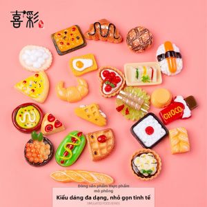 XICAI | Phụ Kiện Nhựa Resin Mô Phỏng Thực Phẩm DIY Handmade