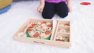 Melissa & Doug Pizza Party ของเล่นพิซซ่า ของเล่นทำอาหาร(3y+)