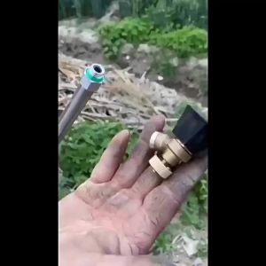 Zinc Alloy Black Cyclone Nozzle Spray Nozzle Agricultural Atomization Spray Nozzle