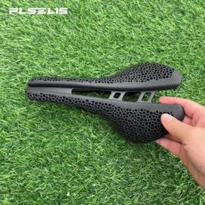 PLSELIS | Plselis 3D Printing Saddle Ultra-Light Carbon Fiber Weighing 170g Ergonomically Designed Hollow and Breathable.