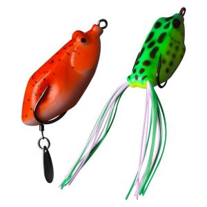 TRY&V | Cwanglure Far Casting Strong Fishing Blackfish Special Lure Modification Bionic Shiny Frog Artificial Bait For Ocean River Lake